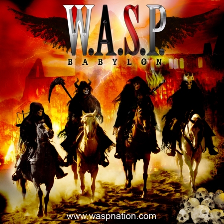 W.A.S.P. "Babylon" large album cover