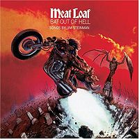 Meat Loaf "Bat Out Of Hell" large album pic