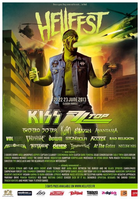 Hellfest - 2013 - promo poster pic!