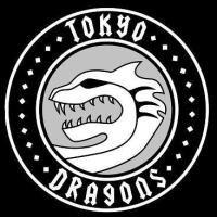Tokyo Dragons - large logo - B&W