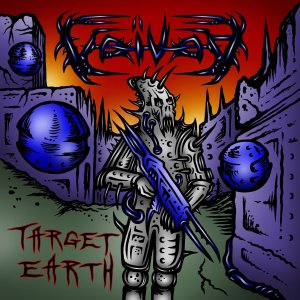 Voivod - Target Earth - promo cover pic!