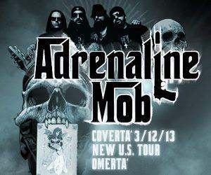 Adrenaline Mob - Coverta - Tour Poster Pic