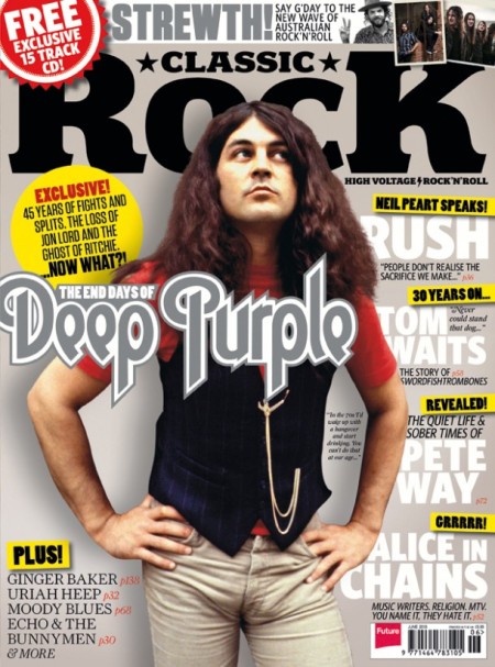 Deep Purple - Classic Rock Mag - 2013 - promo cover