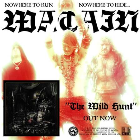 Watain - The Wild Hunt - promo album flyer - 2013 - #1