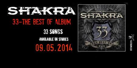 Shakra - 33 - The Best Of - promo album banner - 2014