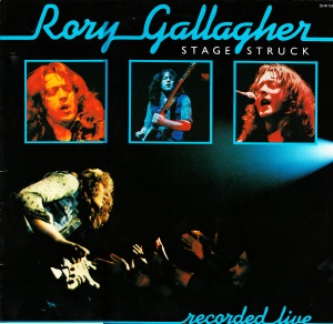 Rory Gallagher - Stage Struck - Recorded Live - promo album cover - #34RG
