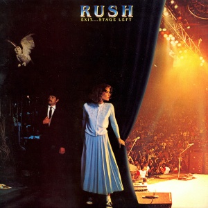 Rush - Exit Stage Left - promo album cover pic - #1981GL