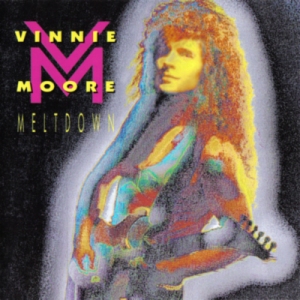 Vinnie Moore - Meltdown - promo album cover pic - 1991VM