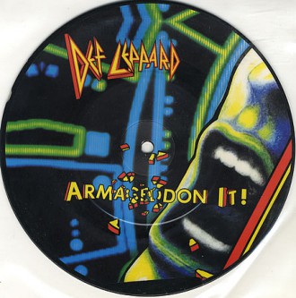 Def Leppard - Armageddon It - picture disc - #1988