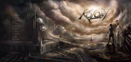 KOLONY - promo album banner - Sledge - track listing