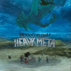 Nekrogoblikon - Heavy Meta - promo album cover pic - 2015