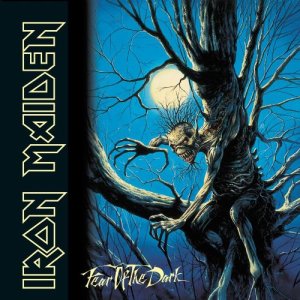 Iron Maiden - Fear Of The Dark - promo album cover pic - #1992IMBDMOS