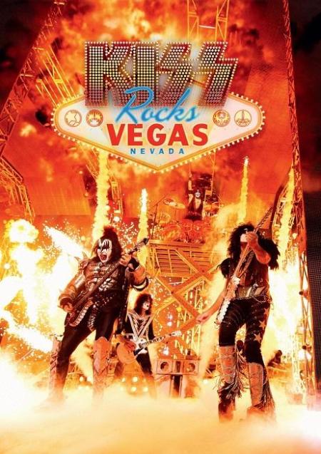 KISS - Rocks Vegas - DVD promo cover pic - 2016 - #MO89987333ILMFSO