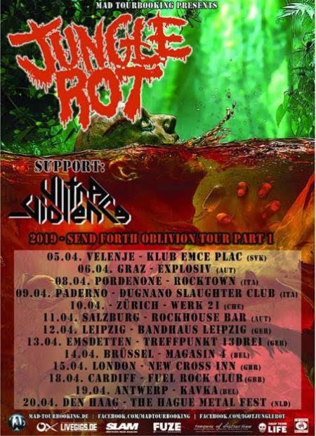 jungle rot tour dates