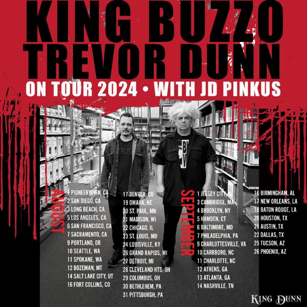 king buzzo tour